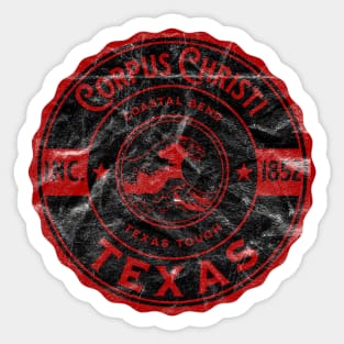 Vintage Corpus Christi Sticker